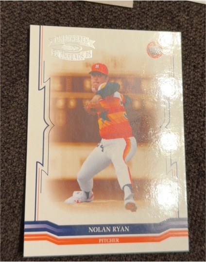 2005 Donruss Throwback Threads #Nolan Ryan — front
