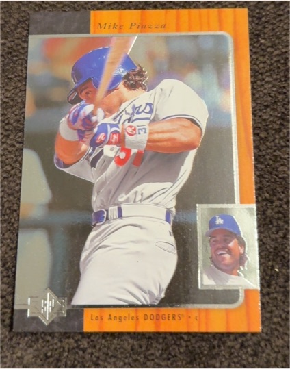 1996 Upper Deck SP #105 Mike Piazza — front