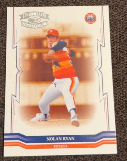 2005 Donruss Throwback Threads #291 Nolan Ryan — front