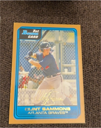2006 Bowman #B39 Clint Sammons — front