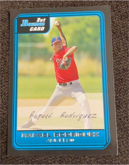 2006 Bowman #B22 Rafael Rodriguez — front