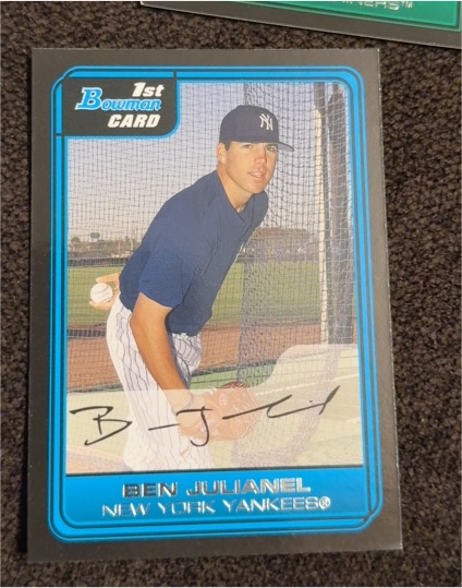 2006 Bowman Prospects #B63 Ben Julianel — front