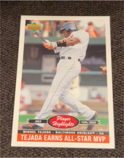 2006 Upper Deck Player Highlights #PH-22 Miguel Tejada — front