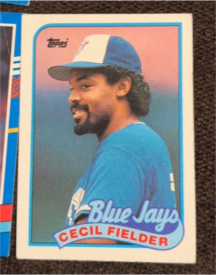 1989 Topps #541 Cecil Fielder — front