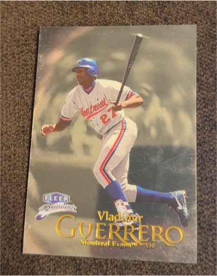 1999 Fleer Brilliants #9 Vladimir Guerrero — front