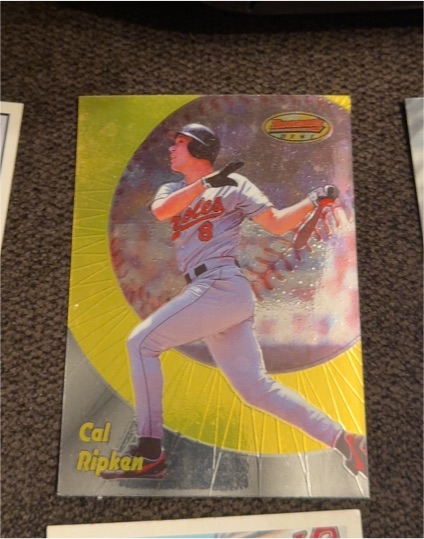 1998 Bowman's Best #11 Cal Ripken Jr. — front