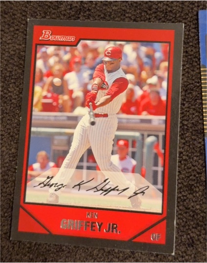 2007 Bowman #85 Ken Griffey Jr. — front