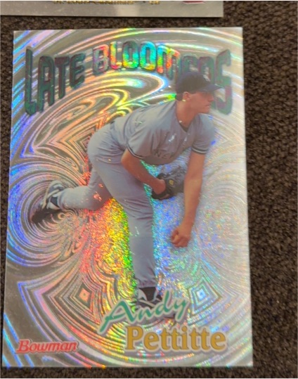 1999 Bowman Late Bloomers #LB5 Andy Pettitte — front