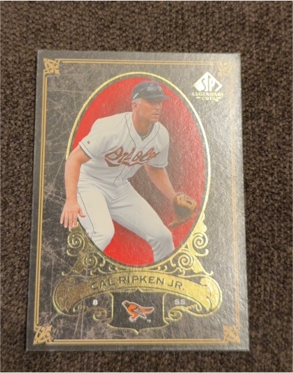 2007 Upper Deck SP Legendary Cuts #5 Cal Ripken Jr. — front