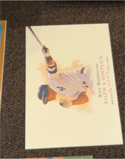 2007 Topps Allen & Ginter #270 Alex Rodriguez — front