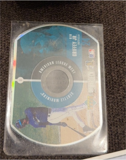 1999 Upper Deck Power Deck #1 Ken Griffey Jr — front
