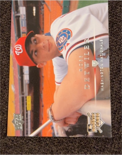 2008 Upper Deck #313 Ross Detwiler RC Rookie Washington Nationals — front
