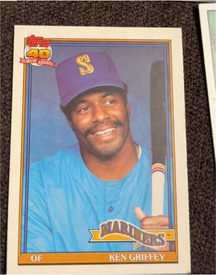 1991 Topps 40 Years of Baseball #465 Ken Griffey Sr. — front
