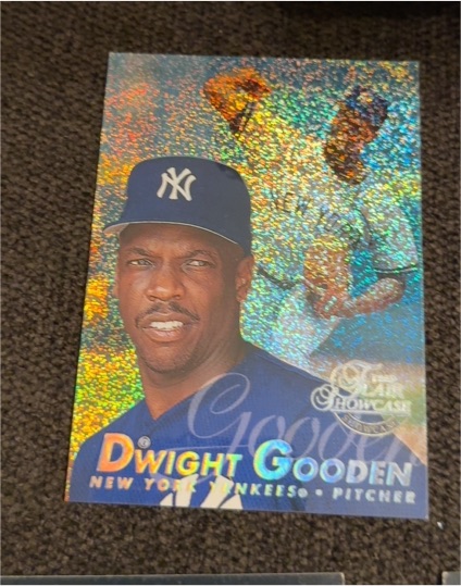 1997 Flair Showcase ROW 0 #111 Dwight Gooden — front