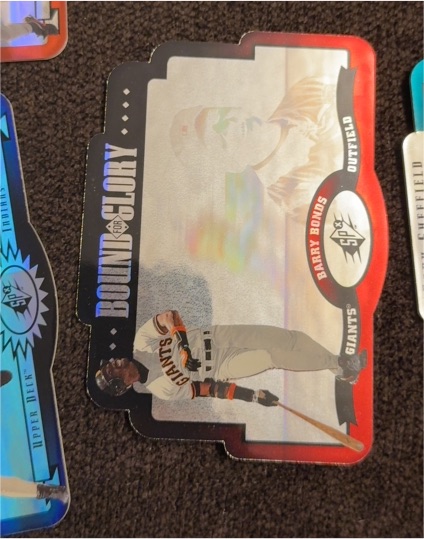 1996 Upper Deck SPx Bound for Glory Barry Bonds — front