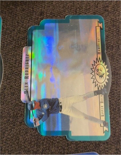 1996 Upper Deck SPx #57 Alex Rodriguez — front