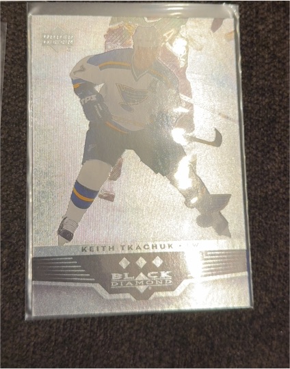 2004 Upper Deck Black Diamond Keith Tkachuk — front