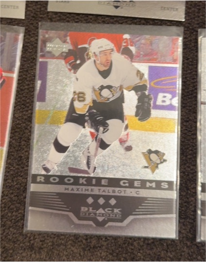2005 Upper Deck Black Diamond Rookie Gems #BD-96 Maxime Talbot — front
