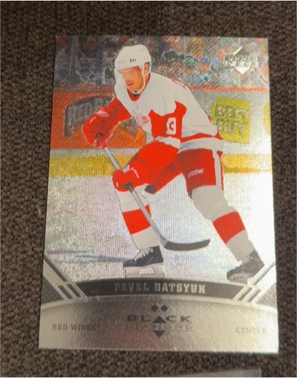 2011-12 Upper Deck Black Diamond #BD-17 Pavel Datsyuk — front