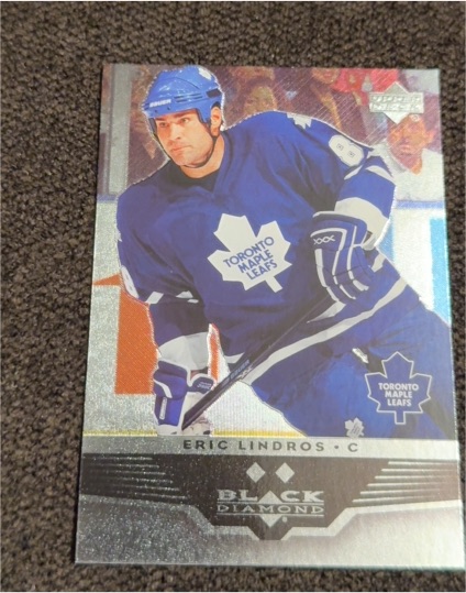 2005-06 Upper Deck Black Diamond Eric Lindros — front