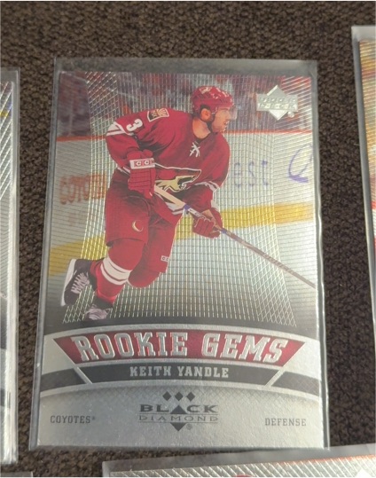 2006-07 Upper Deck Black Diamond #157 Keith Yandle Rookie Gems — front