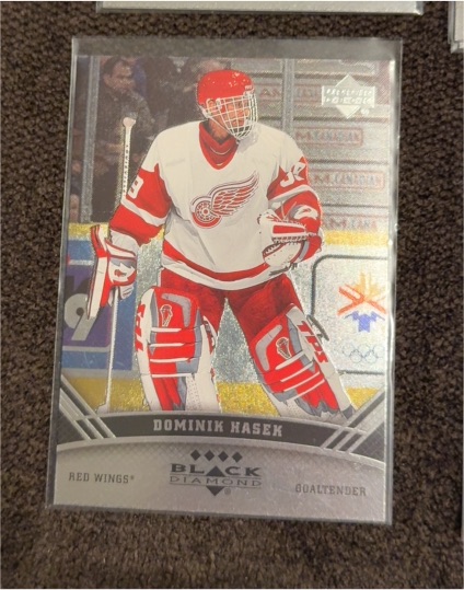 2006-07 Upper Deck Black Diamond #155 Dominik Hasek — front