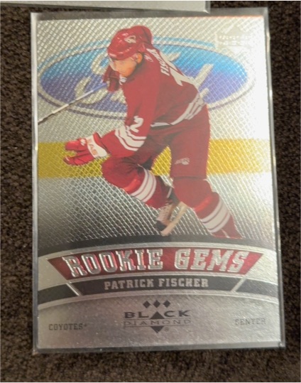 2006-07 Upper Deck Black Diamond #167 Patrick Fischer — front
