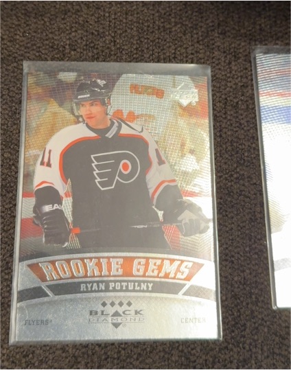 2006-07 Upper Deck Black Diamond #192 Ryan Potulny Rookie Gems — front