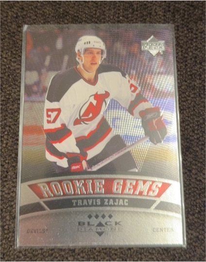 2006-07 Upper Deck Black Diamond #163 Travis Zajac Rookie Gems — front