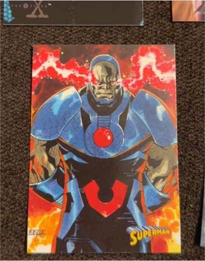 2013 Cryptozoic DC Superman: The Legend #07 Darkseid — front