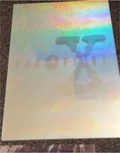 1996 Topps The X Files Season 2 3-D Holograms #X2 Dana Scully — front