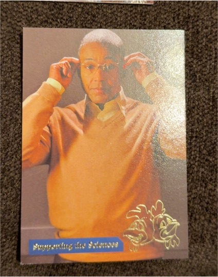 2014 Cryptozoic Breaking Bad LPH-05 Los Pollos Hermanos Gus Supporting Card — front