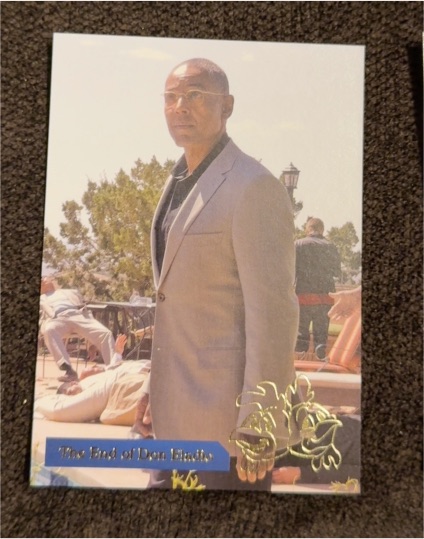 2014 Cryptozoic Breaking Bad Los Pollos Hermanos #LPH-08 The End Of Don Eladio — front