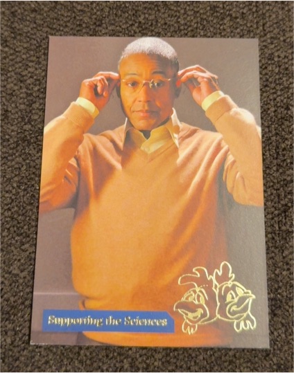 2014 Cryptozoic Breaking Bad LPH-05 Gus Fring Supporting the Sciences — front
