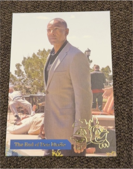 2014 Cryptozoic Breaking Bad Los Pollos Hermanos Insert #LPH-08 Don Eladio's Victory Party — front