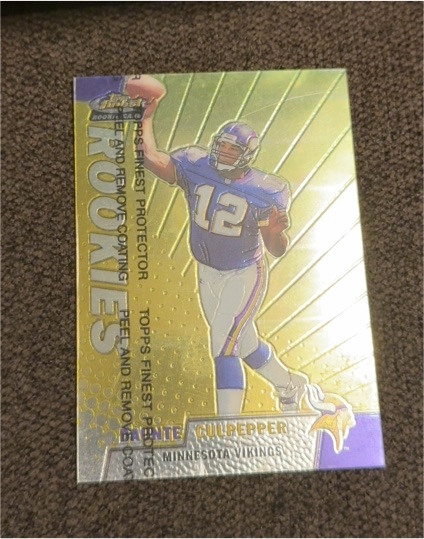 1999 Topps Finest #151 Daunte Culpepper Rookie RC — front