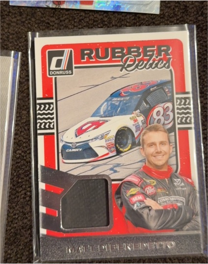 2017 Donruss Rubber Relics #RR-MD Matt DiBenedetto — front