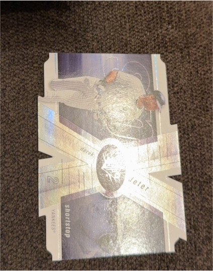 2003 SPx #X Derek Jeter — front