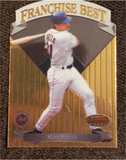 1999 Bowman's Best Franchise Best #FB7 Mike Piazza — front