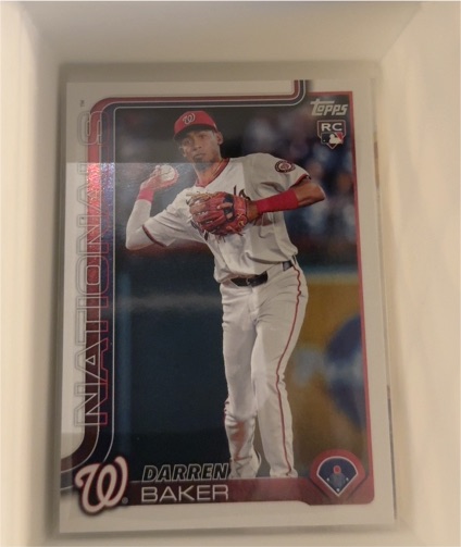 2025 Topps Series 2 #511 Darren Baker — front