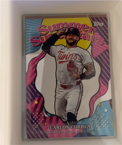 2025 Topps Series 2 #SS-25 Carlos Correa Summer Superstars — front