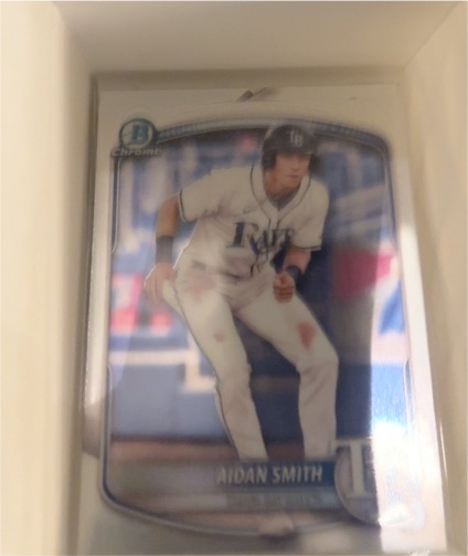 2025 Bowman Chrome Prospects #BCP-81 Aidan Smith — front