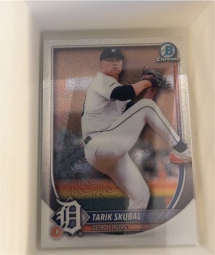 2025 Bowman Chrome #20 Tarik Skubal — front