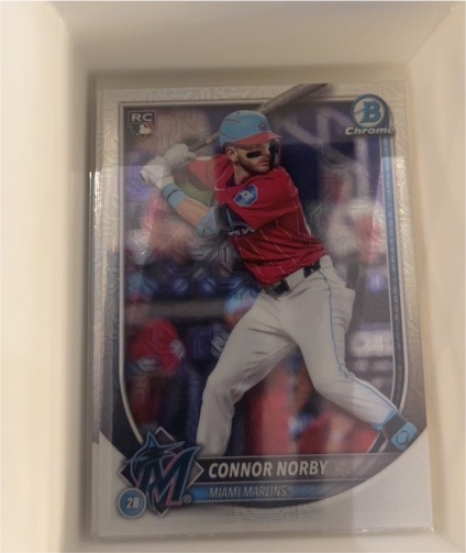2025 Bowman Chrome #46 Connor Norby — front