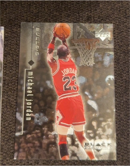 1998 Upper Deck Black Diamond #7 Michael Jordan — front