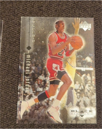 1998 Upper Deck Black Diamond #6 Michael Jordan — front