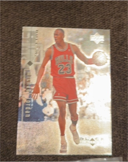 1998 Upper Deck Black Diamond #5 Michael Jordan — front