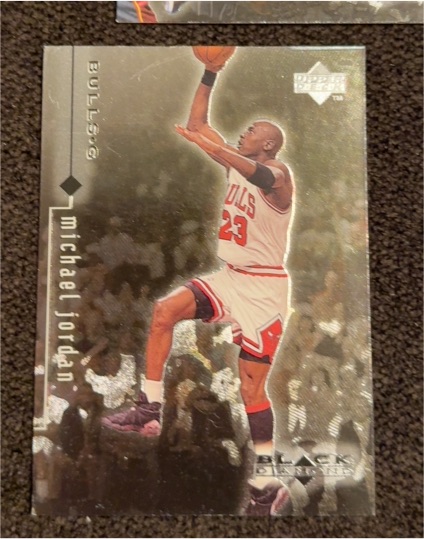 1998-99 Upper Deck Black Diamond #9 Michael Jordan — front