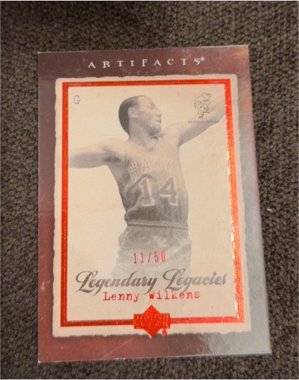 2007-08 Upper Deck Artifacts #184 Lenny Wilkens — front