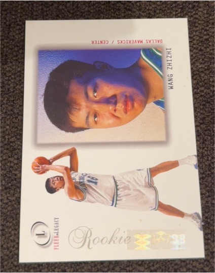 2000-01 Fleer Legacy #115 Wang Zhizhi — front